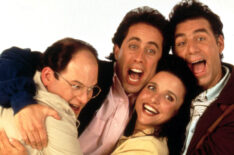 Jason Alexander, Jerry Seinfeld, Julia Louis-Dreyfus, and Michael Richards of 'Seinfeld'