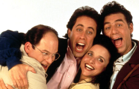 Jason Alexander, Jerry Seinfeld, Julia Louis-Dreyfus, and Michael Richards of 'Seinfeld'