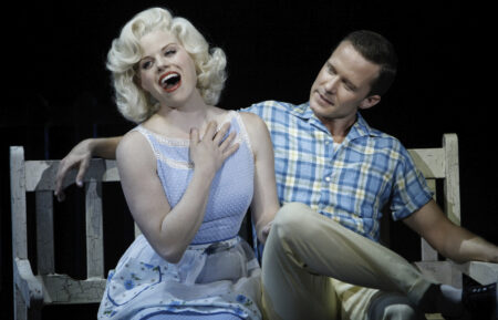 Megan Hilty as Ivy and Will Chase as Michael in 'Smash'