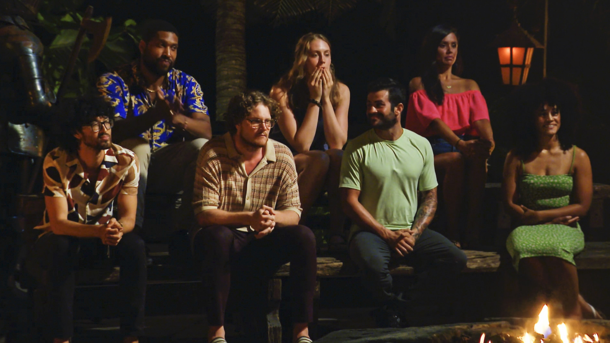 The jury in the 'Survivor' 44 finale