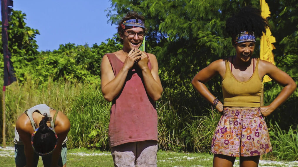 Heidi, Carson, and Lauren in the 'Survivor' Season 44 finale