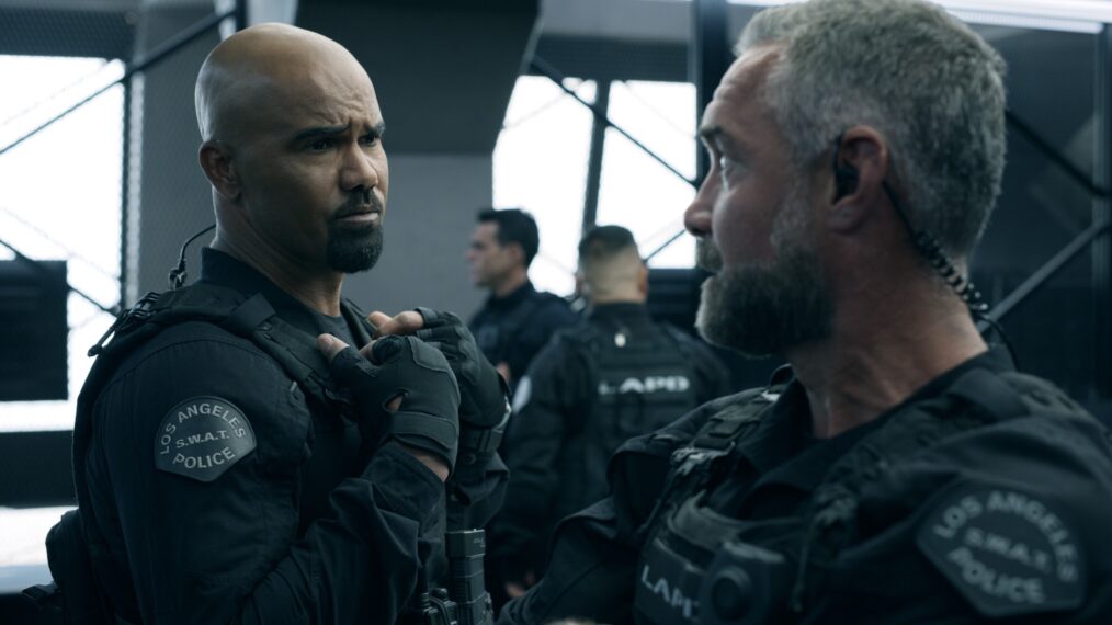 Shemar Moore and Jay Harrington in 'S.W.A.T.'