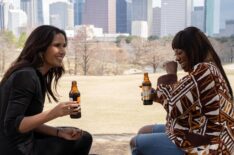 Padma Lakshmi and Yvonne Orji in 'Taste the Nation'