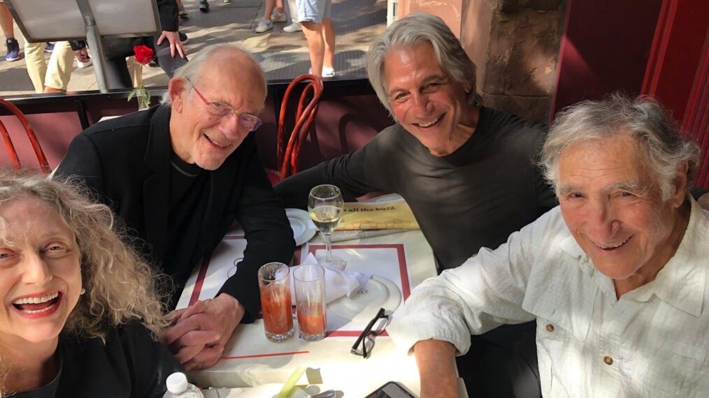 Carol Kane, Christopher Lloyd, Tony Danza, and Judd Hirsch reunite for lunch