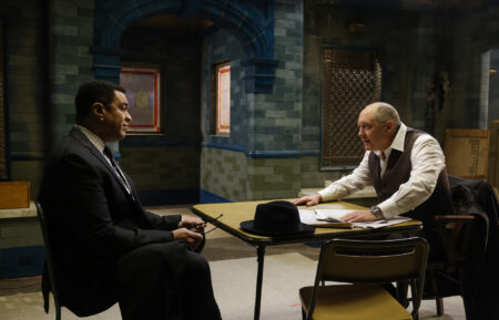 Harry Lennix and James Spader in 'The Blacklist'