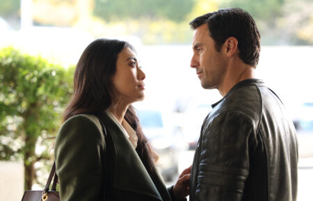 Catherine Haena Kim and Milo Ventimiglia in 'The Company You Keep'