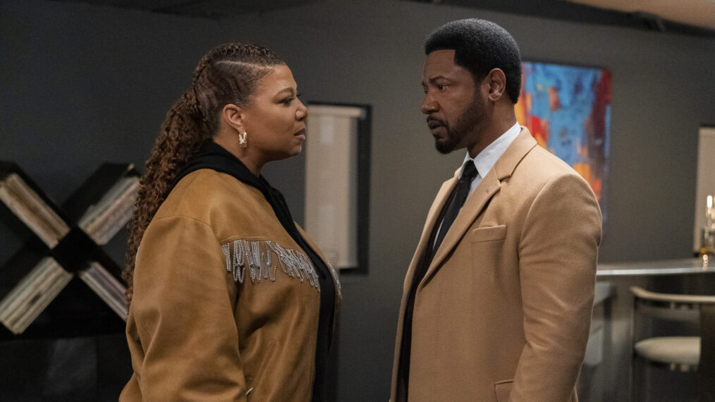 Queen Latifah and Tory Kittles in 'The Equalizer' - 'Justified'