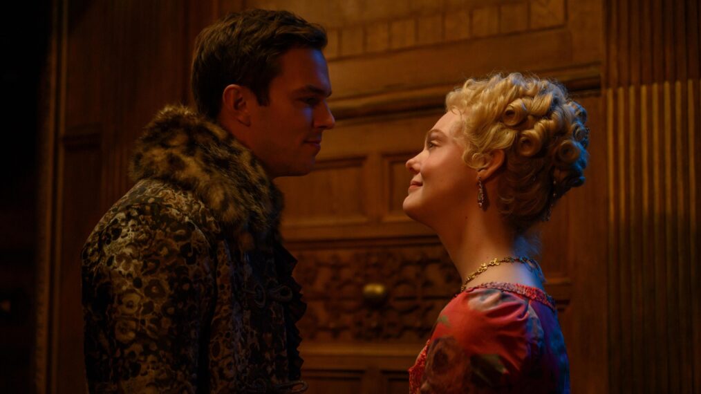 Nicholas Hoult and Elle Fanning in 'The Great' Season 3