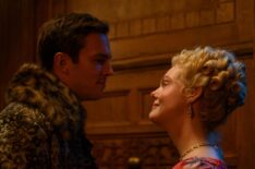 Nicholas Hoult and Elle Fanning in 'The Great' Season 3