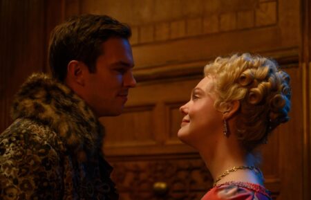 Nicholas Hoult and Elle Fanning in 'The Great' Season 3