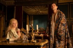 Elle Fanning and Nicholas Hoult in 'The Great' Season 3