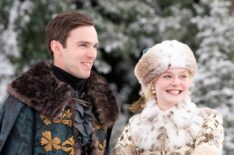 Nicholas Hoult and Elle Fanning in 'The Great'