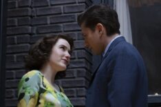 Rachel Brosnahan and Michael Zegen in 'The Marvelous Mrs. Maisel' - Season 5