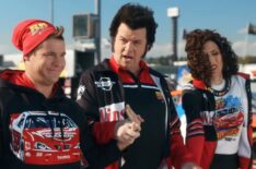 Adam Devine, Danny McBride, and Edi Patterson in 'The Righteous Gemstones' Season 3