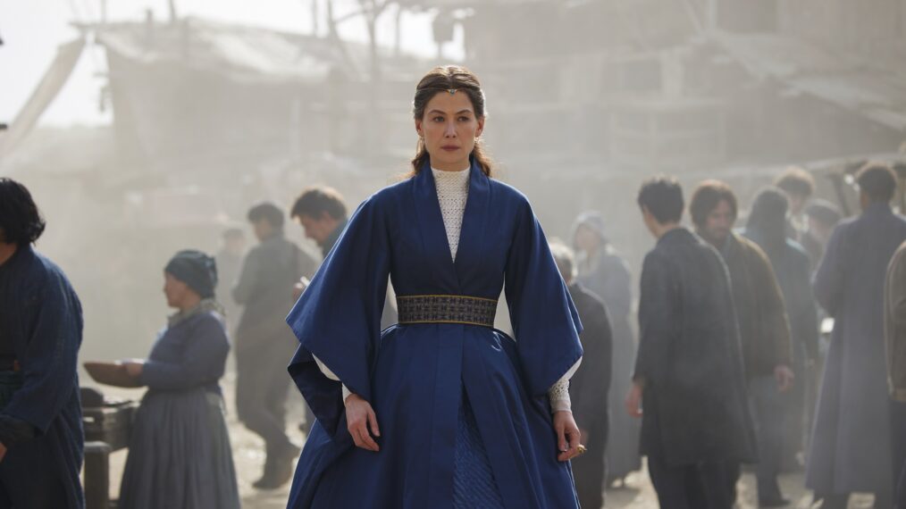 Rosamund Pike in 'The Wheel of Time' Season 2