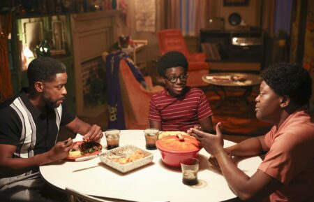 Dule Hill, Elisha Williams, and Tituss Burgess in 'The Wonder Years'