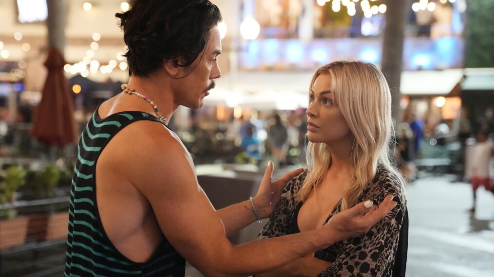 Tom Sandoval and Lala Kent on Vanderpump Rules