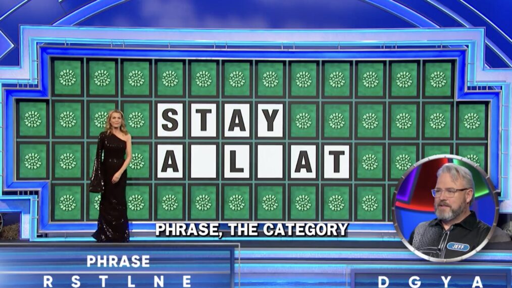 Wheel of Fortune puzzle board