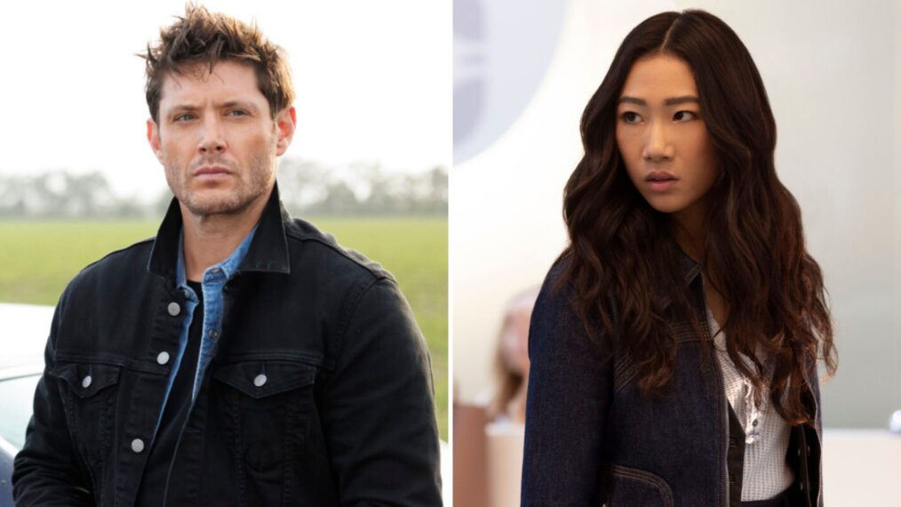 Jensen Ackles in 'The Winchesters' and Olivia Liang in 'Kung Fu'