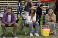 Todd Grinnell, Isis King, and Busy Philipps in 'With Love' Season 2