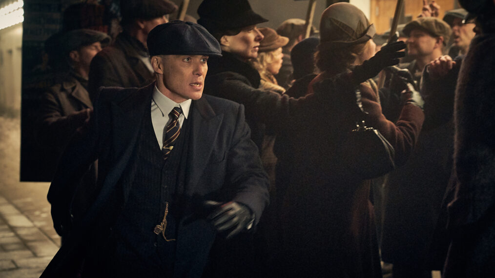 Cillian Murphy as Tommy Shelby in Peaky Blinders