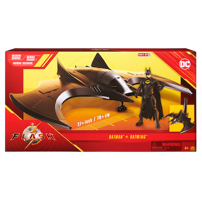 The Flash Movie Batwing with 12 Inch Figure