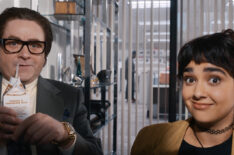 Beanie Bubble - Zach Galifianakis and Geraldine Viswanathan