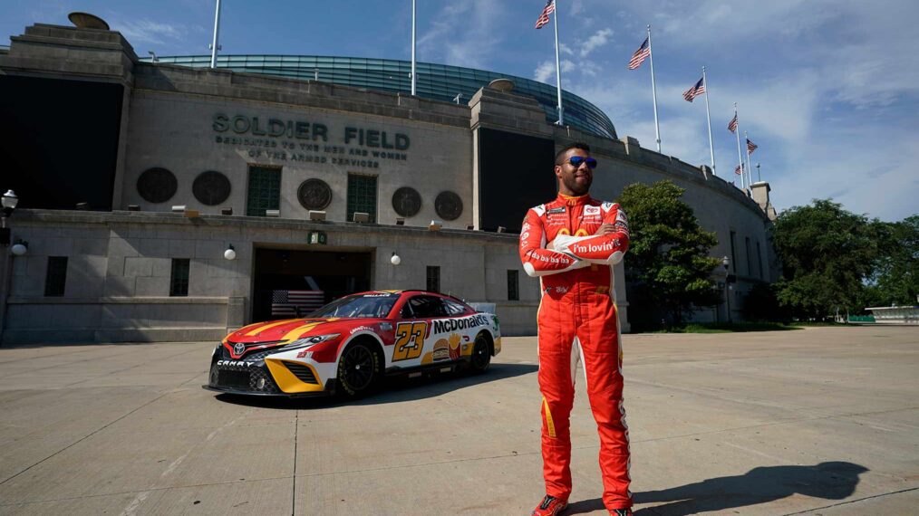 Bubba Wallace NASCAR Chicago Street Race