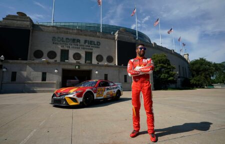 Bubba Wallace NASCAR Chicago Street Race