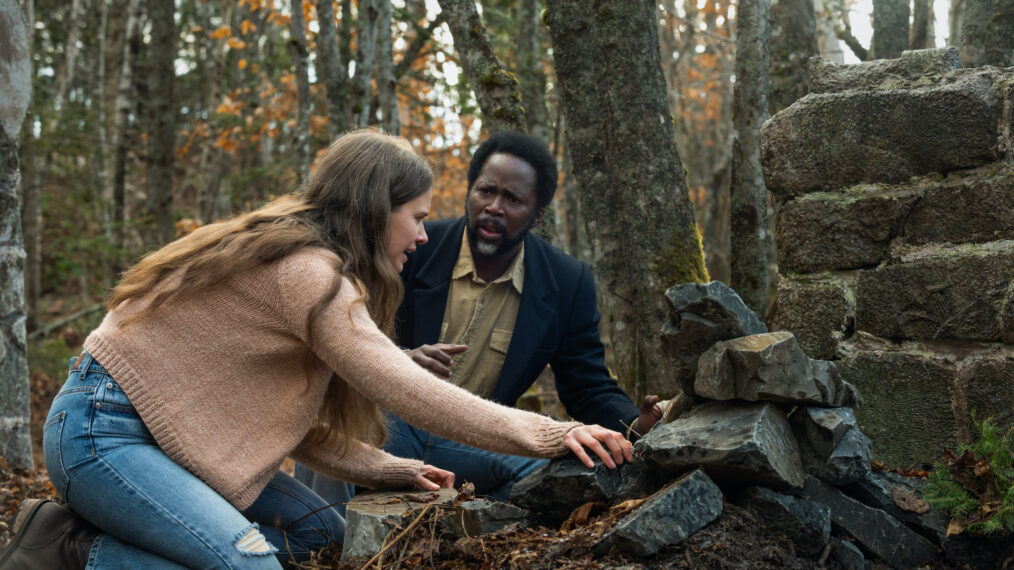 Avery Konrad and Harold Perrineau in FROM - Season 2 - 'Once Upon A Time..'