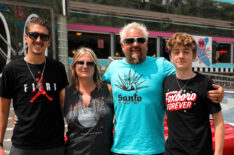 Guy Fieri, Lori Fieri, Hunter Fieri, Ryder Fieri-'Guy's All American Road Trip'