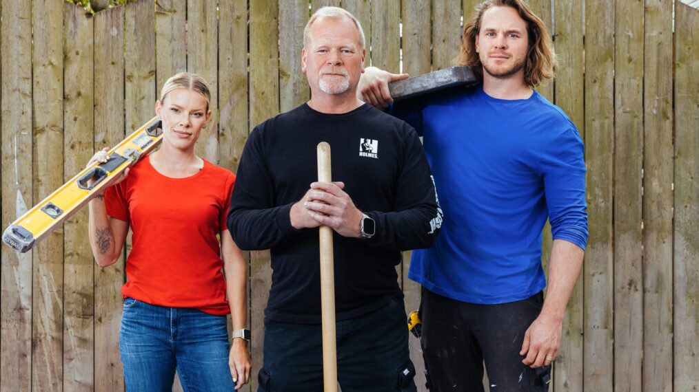 Holmes Family Rescue - Sherry Holmes, Mike Holmes, Michael Holmes Jr. - HGTV