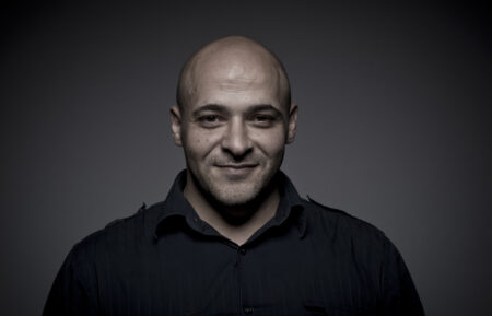 DUBAI, UNITED ARAB EMIRATES - DECEMBER 13: (EDITORS NOTE: This image has been desaturated) Actor Mike Batayeh during a portrait session on day five of the 9th Annual Dubai International Film Festival held at the Madinat Jumeriah Complex on December 13, 2012 in Dubai, United Arab Emirates. (Photo by Gareth Cattermole/Getty Images for DIFF)