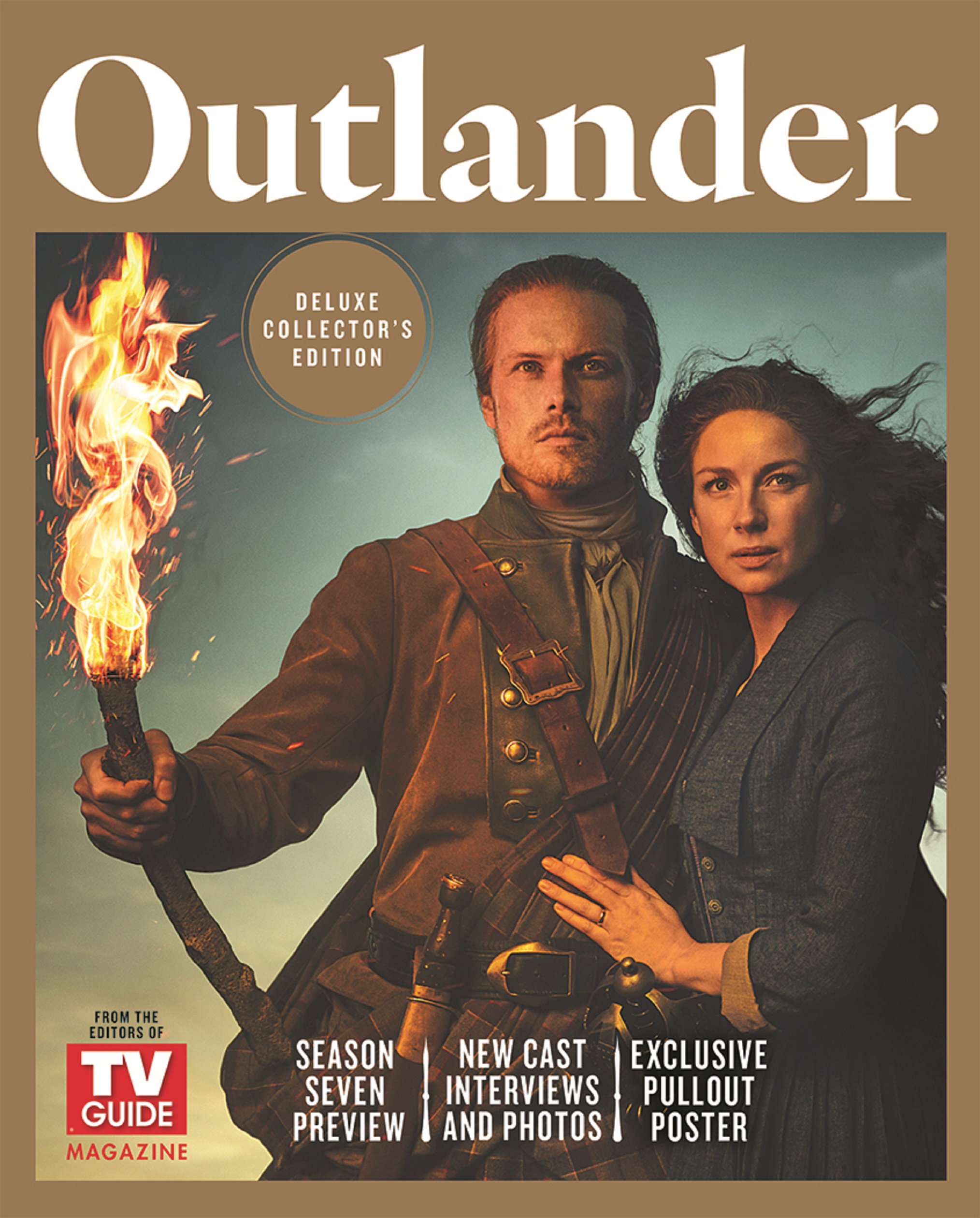 'Outlander' Relive Claire & Jamie's Love Story With TV Guide Magazine