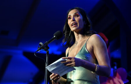 Padma Lakshmi attends the Full Bloom: The 2023 Moth Ball Honoring Hasan Minhaj