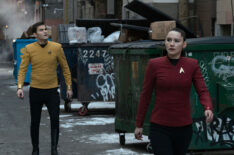 Paul Wesley and Christina Chong in 'Star Trek Strange New Worlds'