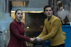 Christina Chong and Paul Wesley in 'Star Trek Strange New Worlds'