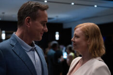 Matthew Macfadyen and Sarah Snook in 'Succession'