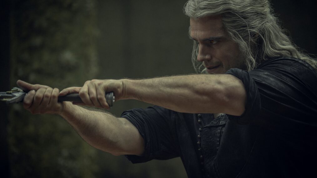 Henry Cavill as Geralt in The Witcher