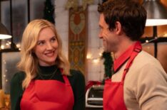 Jaclyn Hales and Zane Stephens in 'A Belgian Chocolate Christmas'