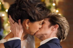 Grace Park and Cameron Esposito in 'A Million Little Things'