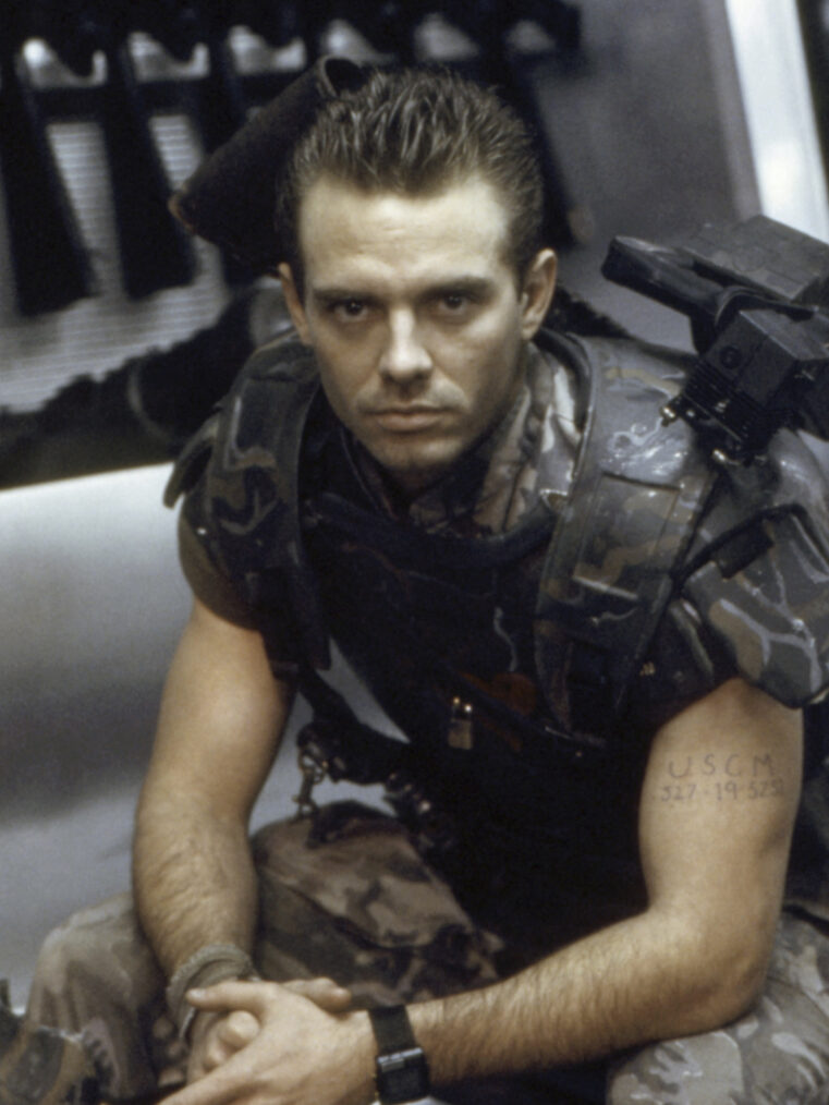 Michael Biehn as Dwayne Hicks in 'Aliens'