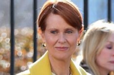 Cynthia Nixon on the set of 'And Just Like That...' Season 2