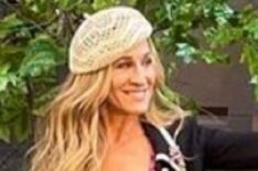 Sarah Jessica Parker on the set of 'And Just Like That...'