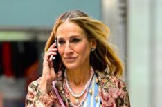 Sarah Jessica Parker on the set of 'And Just Like That...' Season 2