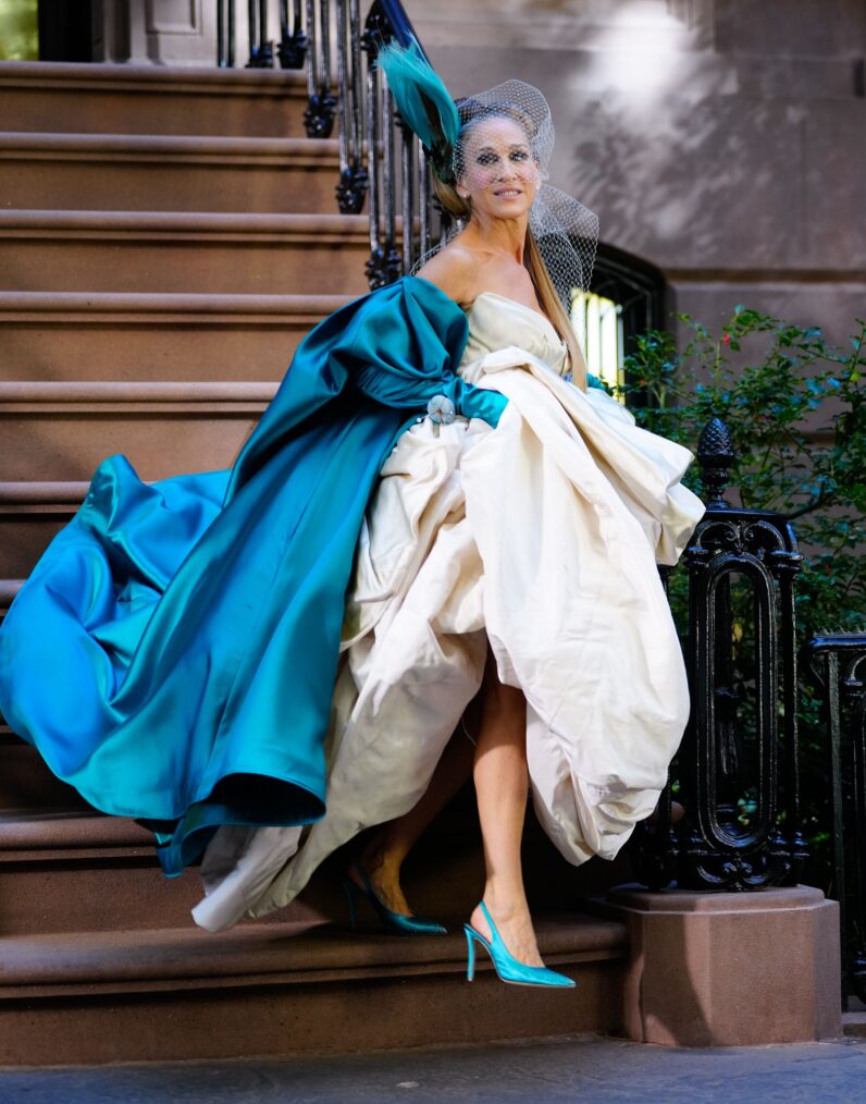 Sarah Jessica Parker on the set of 'And Just Like That...' Season 2