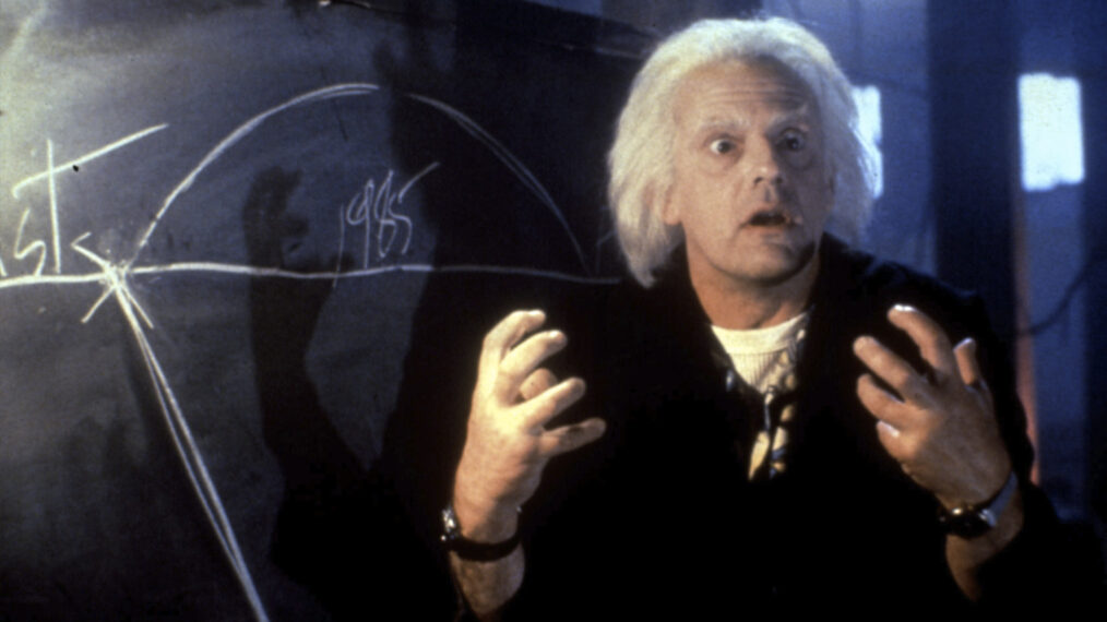 Christopher Lloyd as Doc Brown in 'Back to the Future Part II'