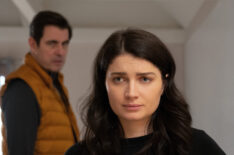 Eve Hewson and Claes Bang in 'Bad Sisters'