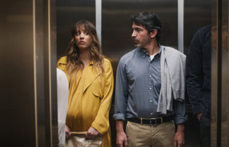 Kaley Cuoco and Chris Messina in 'Based on a True Story'