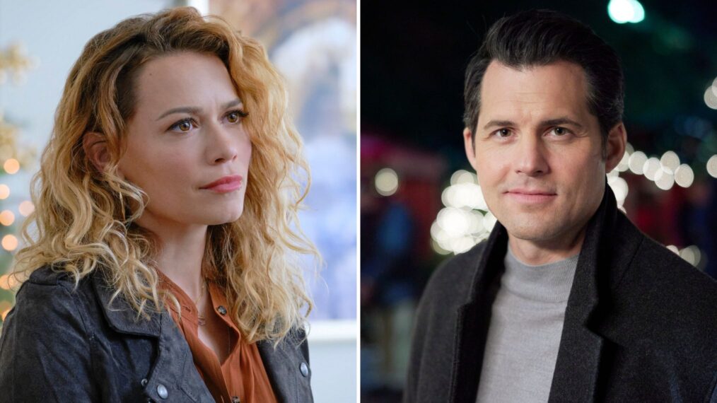 Bethany Joy Lenz in 'An Unexpected Christmas,' Kristoffer Polaha in 'A Dickens of a Holiday'